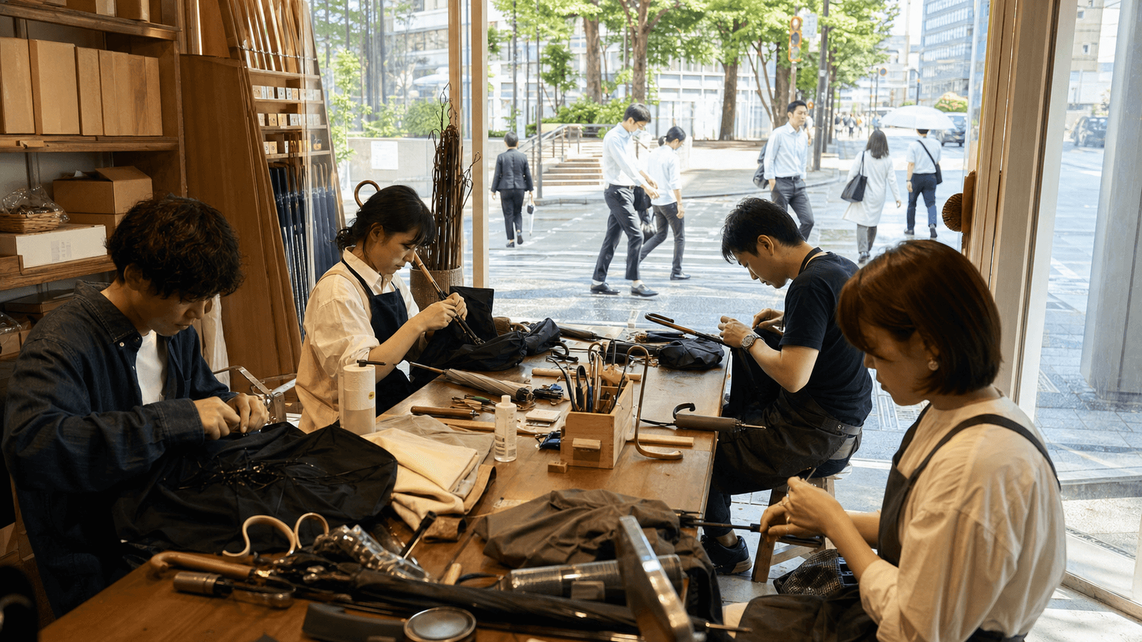 「使い捨て傘をゼロに」を、オフィスから。アイカサOfficeが生まれた理由
