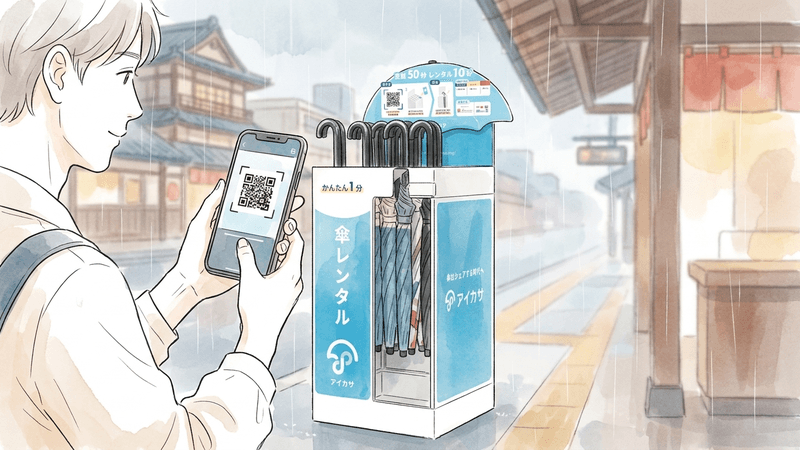 アイカサの使い方ガイド|登録から返却まで5ステップで完全解説【2026年最新】