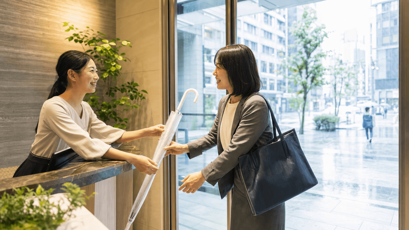 来客用の傘、どうしてる?総務のあるある悩みと解決策