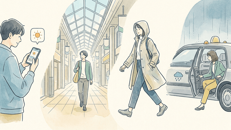 【2026年】傘忘れゼロ!折りたたみ傘が不要になる3つの手ぶら術で年間50回快適に