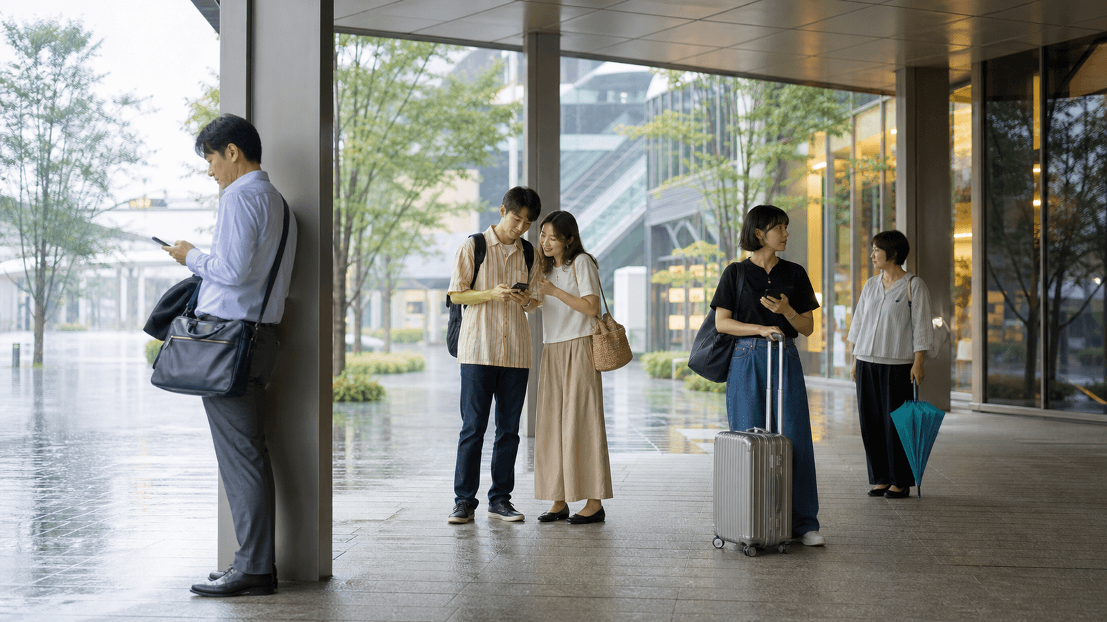 2026年版|急なゲリラ豪雨対策で後悔しない!通勤・お出かけで役立つ5つの持ち物と行動術