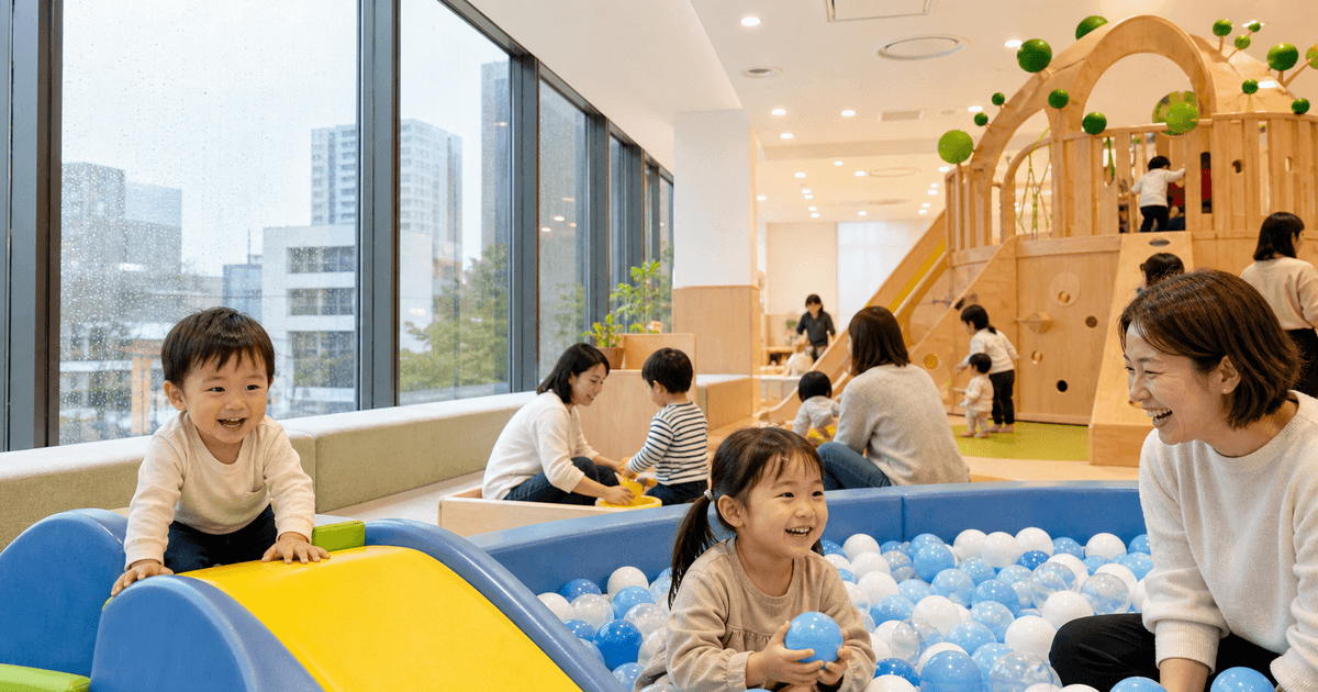 【2026年最新】雨の日の子連れお出かけも安心!東京で楽しむ室内遊び場ガイド