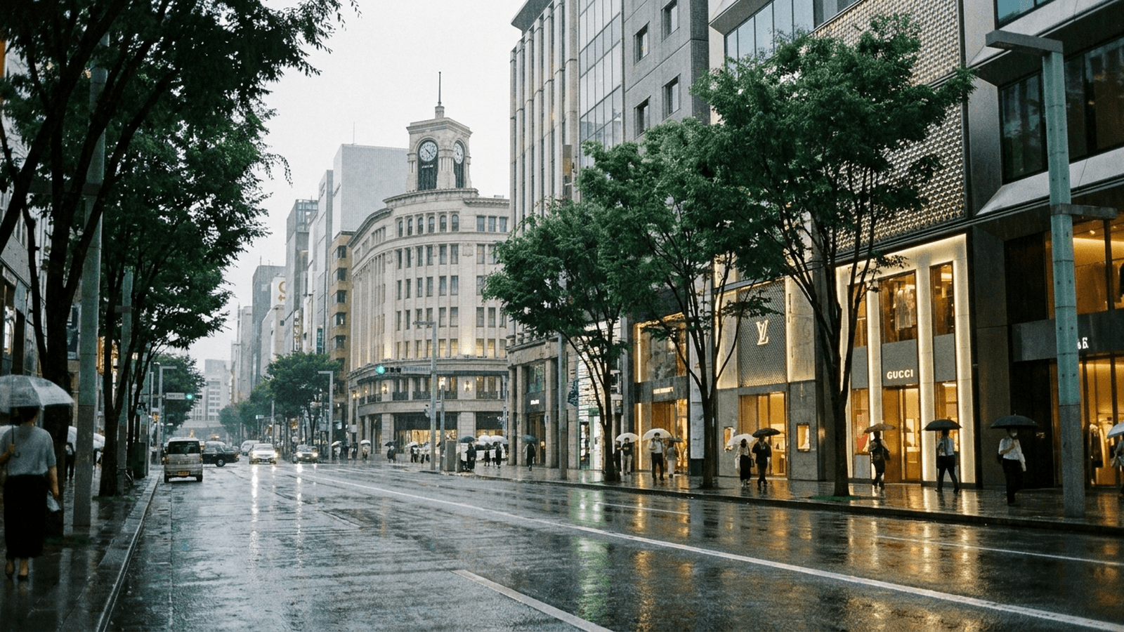 雨の銀座を楽しむ10選!屋内で満喫できる大人のお出かけスポット