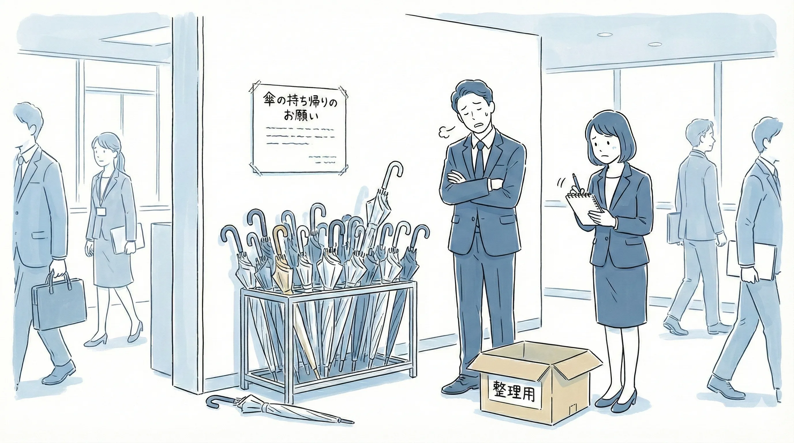 傘立ての管理課題